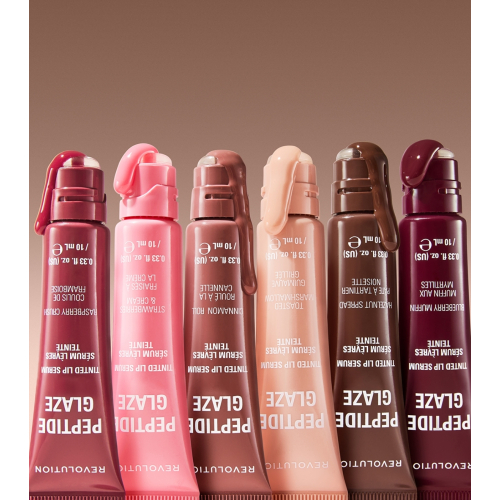 Makeup Revolution - Tinta labbra con siero Peptide Glaze - Cinnamon Roll