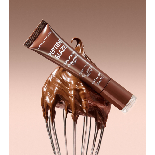 Makeup Revolution - Tinta labbra con siero Peptide Glaze - Hazelnut Spread