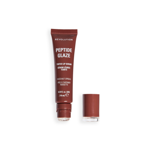 Makeup Revolution - Tinta labbra con siero Peptide Glaze - Hazelnut Spread