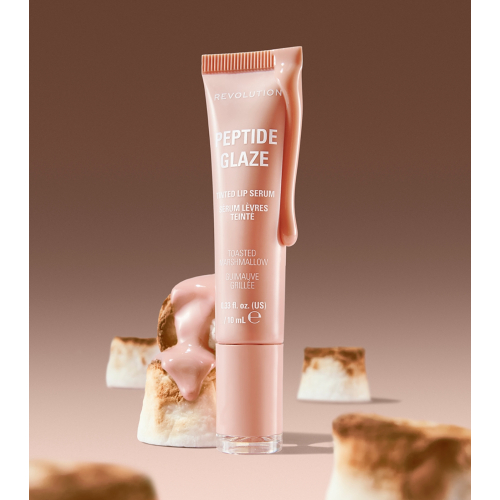 Makeup Revolution - Tinta labbra con siero Peptide Glaze - Toasted Marshmallow
