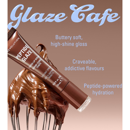 Makeup Revolution - Tinta labbra con siero Peptide Glaze - Toasted Marshmallow