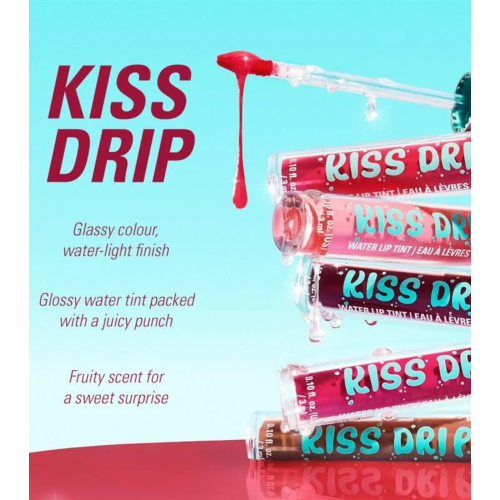 Makeup Revolution - Tinta labbra Kiss Drip Water - Melon Mist