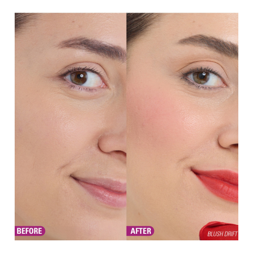 Makeup Revolution - Tinta per guance e labbra Bouncy Pudding - Brush Drift
