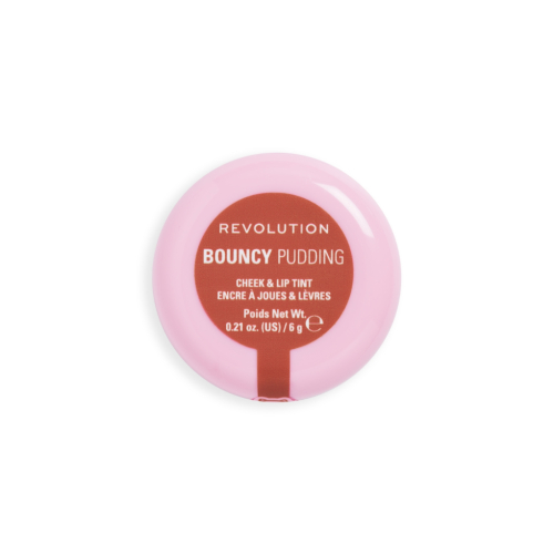 Makeup Revolution - Tinta per guance e labbra Bouncy Pudding - Peach Veil