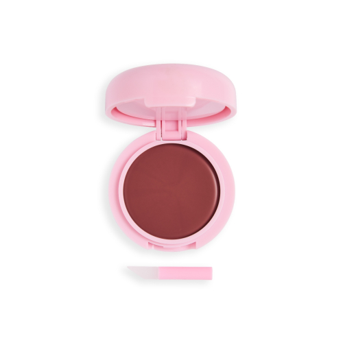 Makeup Revolution - Tinta per guance e labbra Bouncy Pudding - Peach Veil