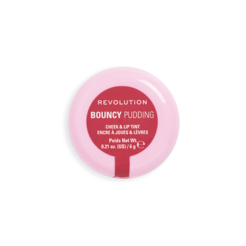 Makeup Revolution - Tinta per guance e labbra Bouncy Pudding - Pink Mood