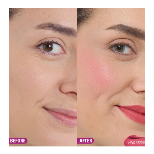 Makeup Revolution - Tinta per guance e labbra Bouncy Pudding - Pink Mood