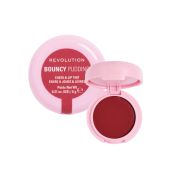 Makeup Revolution - Tinta per guance e labbra Bouncy Pudding - Pink Mood