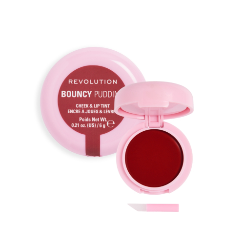Makeup Revolution - Tinta per guance e labbra Bouncy Pudding - Warm Whisper