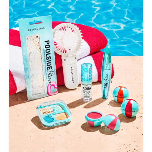 Makeup Revolution - Ventilatore elettrico portatile Poolside