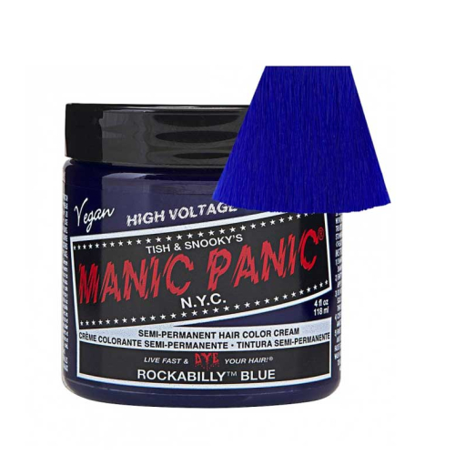 Manic Panic - Tinta per capelli fantasy semipermanente Classic - Rockabilly Blue