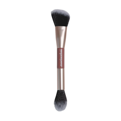 Maria Orbai - Pennello viso a doppia estremità Soft Vegan Brush Brownie - MO. 05
