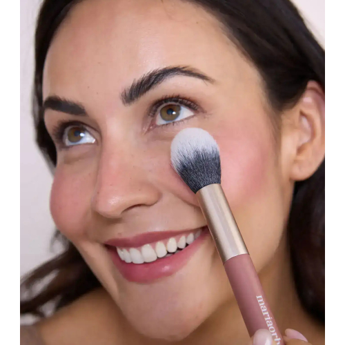 Maria Orbai - Pennello viso a doppia estremità Soft Vegan Brush Brownie - MO. 05