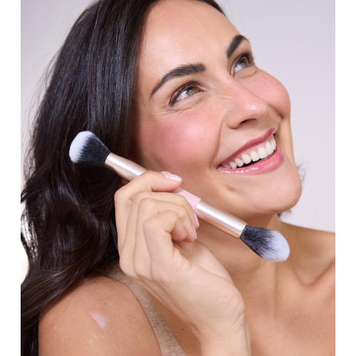 Maria Orbai - Pennello morbido vegano Pennello a doppia estremità - MO. 05