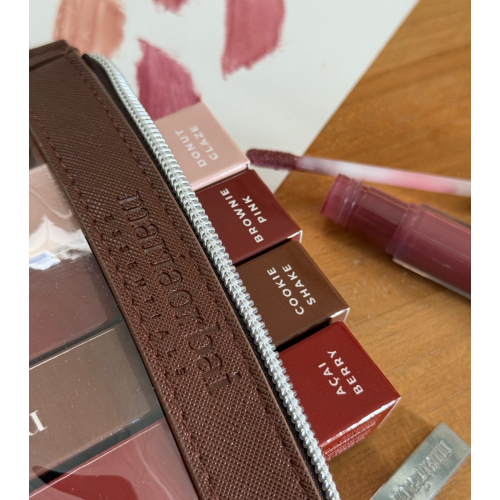 Maria Orbai - Set Glossy Lip Butter + Beauty Case