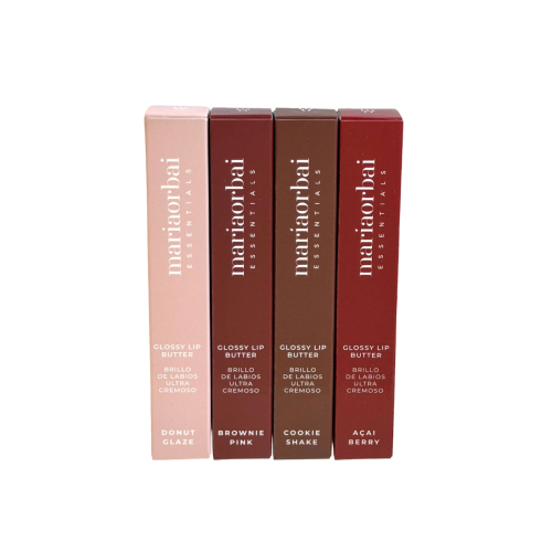 Maria Orbai - Set Glossy Lip Butter + Beauty Case