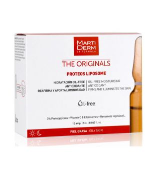MartiDerm - *The Originals* - Fiale idratanti, antiossidanti e rassodanti Proteos Liposoma - 10 unità