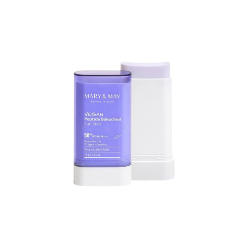 Mary & May - Stick solare SPF50+ PA++++ Vegan Peptide Bakuchiol