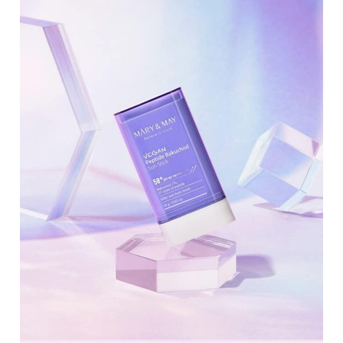 Mary & May - Stick solare SPF50+ PA++++ Vegan Peptide Bakuchiol