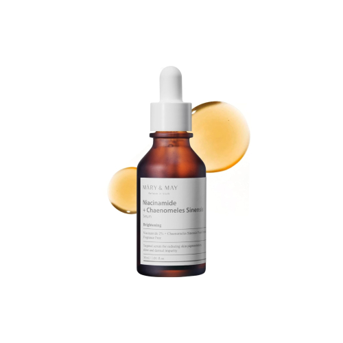 Mary & May - Siero viso illuminante Niacinamide + Chaenomeles Sinensis