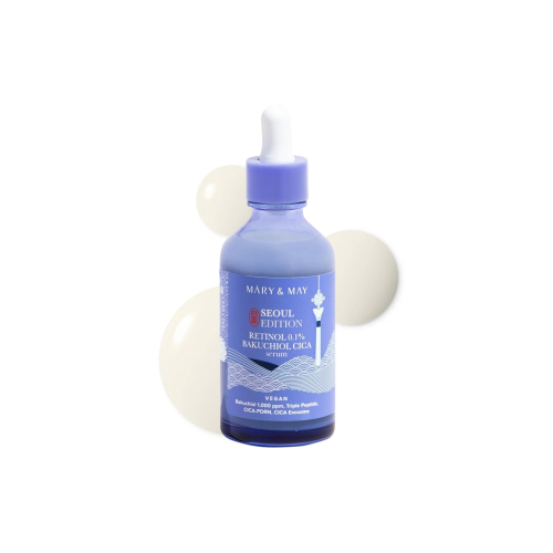 Mary & May - Siero viso Retinol 0.1% Bakuchiol CICA