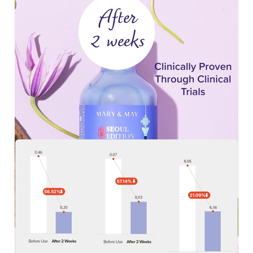 Mary & May - Siero viso Retinol 0.1% Bakuchiol CICA