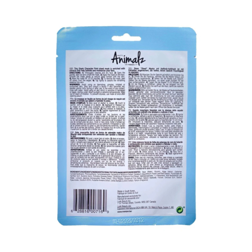 masque BAR - Maschera per il viso Pretty Animalz - Shark