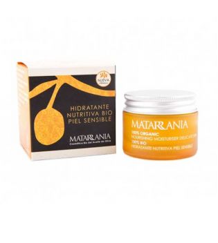 Matarrania - Crema viso idratante nutriente al 100% bio - Pelle sensibile