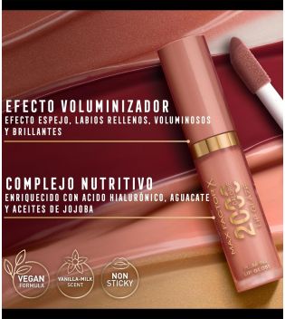 Max Factor - Lucidalabbra Volumizzante 2000 Calorie Lip Glaze - 085: Floral Cream