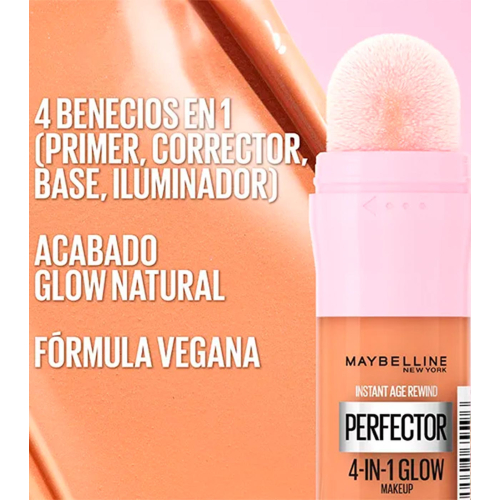 Maybelline - Base per trucco Instant Perfector Glow 4 in 1 - 02: Medium