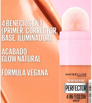 Maybelline - Base per trucco Instant Perfector Glow 4 in 1 - 1.5: Light Medium