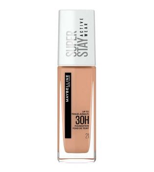 Maybelline - Base per il trucco SuperStay 30H Active Wear - 21: Nude Beige.