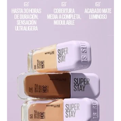 Maybelline - Fondotinta SuperStay Lumi-Matte - 115