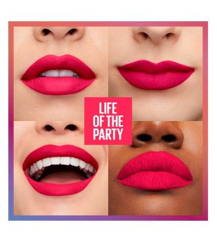 Maybelline - *Bday Edition* - SuperStay Matte Ink Rossetto liquido - 390: Life Of The Party