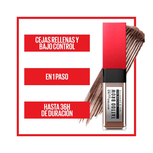 Maybelline - Gel per sopracciglia Tattoo Brow - 250: Blonde