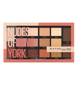 Maybelline - Palette di ombretti Nude of New York