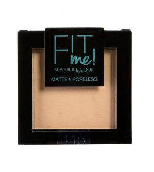 Maybelline - Polvere opacizzante Fit me - 115: Ivory