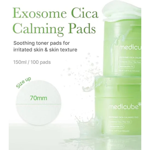 Medicube - *Cica* - Dischetti Lenitivi con Niacinamide e Acido Ialuronico - 100pz