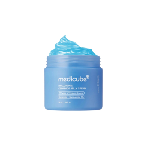 Medicube - Crema viso idratante Hyaluronic Aqua Cooling Ceramide Jelly