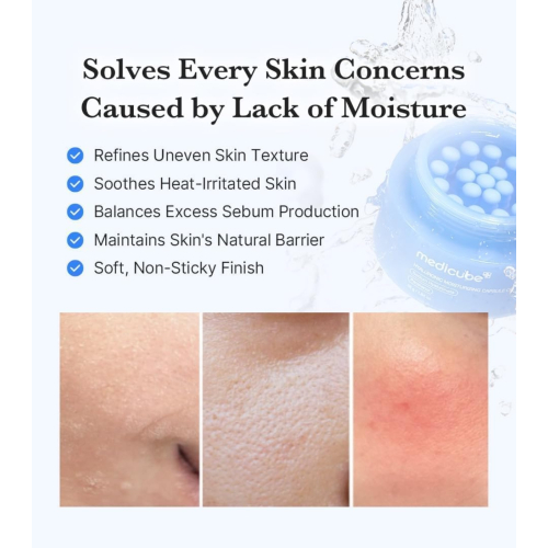 Medicube - Crema viso idratante Hyaluronic Moisturizing Capsule Cream
