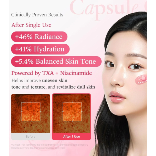 Medicube - Crema viso illuminante TXA Niacinamide Capsule Cream