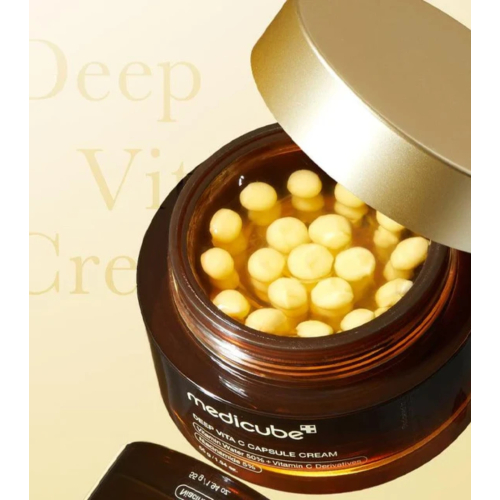 Medicube - *Deep Vita C* - Crema Viso Illuminante Deep Vita C Capsule Cream
