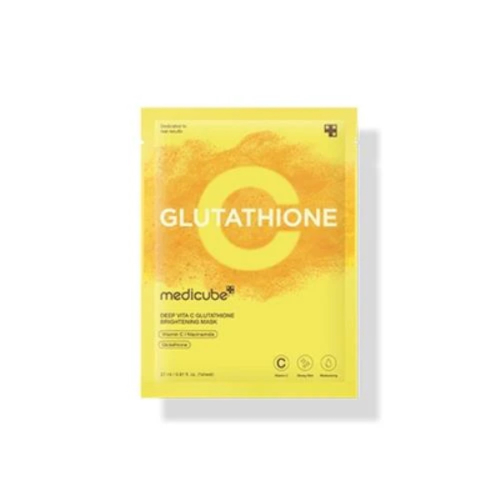 Medicube - *Deep Vita C* - Maschera viso alla vitamina C + Glutathione.