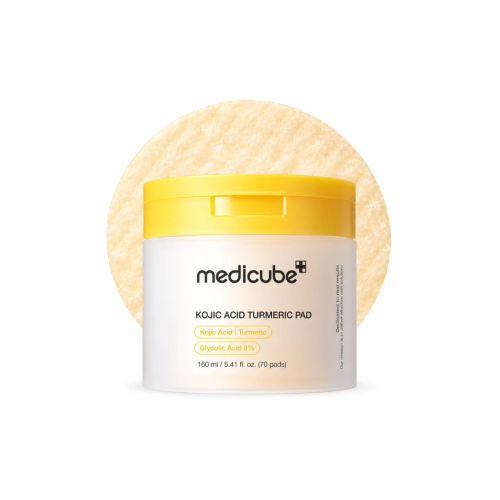 Medicube - *Kojic Acid* - Fazzoletti illuminanti con acido kójico e curcuma - 70pads