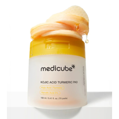 Medicube - *Kojic Acid* - Fazzoletti illuminanti con acido kójico e curcuma - 70pads