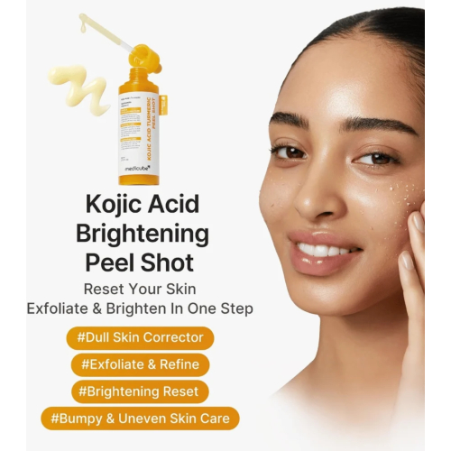 Medicube - *Kojic Acid* - Peeling facciale illuminante Kojic Acid Turmeric Peel Shot
