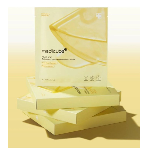 Medicube - Maschera illuminante Kojic Acid Turmeric