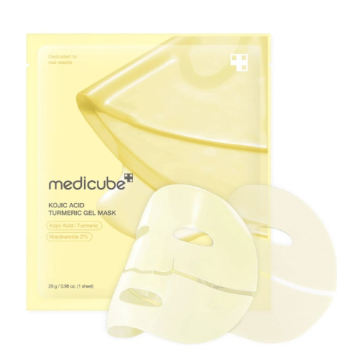 Medicube - Maschera illuminante Kojic Acid Turmeric