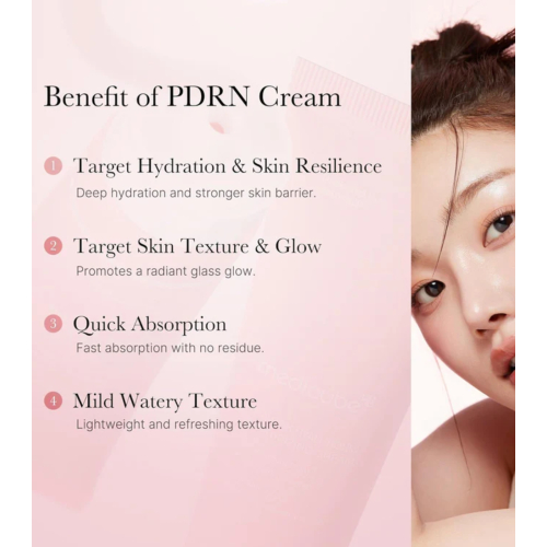 Medicube - *PDRN Pink* - Crema viso idratante Hyaluronic Moisturizing