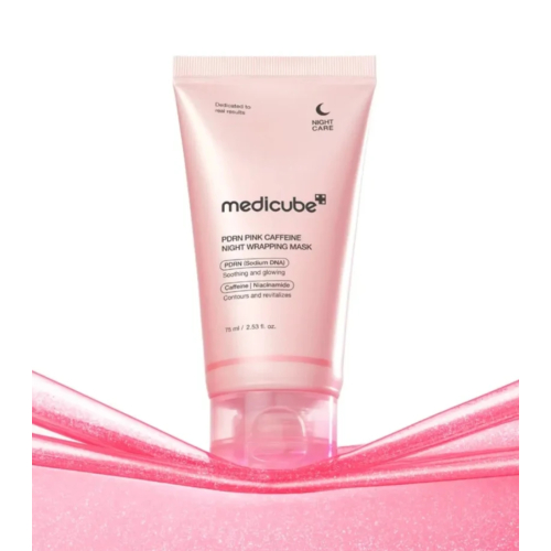 Medicube - *PDRN Pink* - Maschera facciale Caffeine Night Wrapping